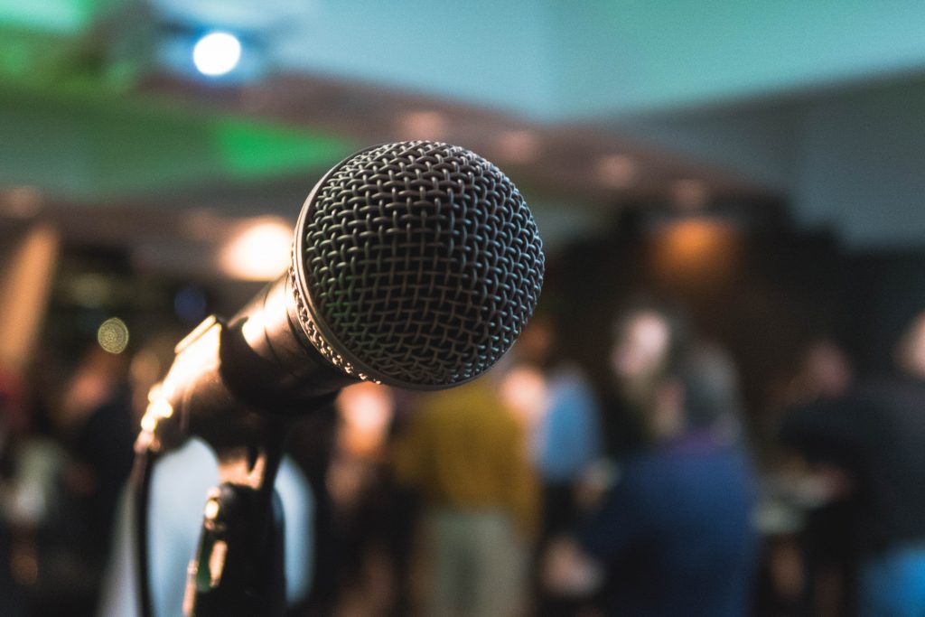 Lectern microphone