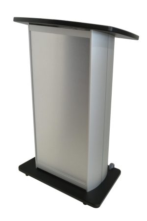 H2W Lectern aluminum acrylic front