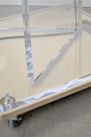 3-DOLLY Dolly Cart for Acrylic Lectern