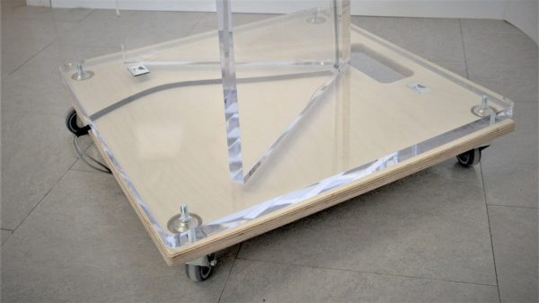 3-DOLLY Dolly Cart for Acrylic Lectern