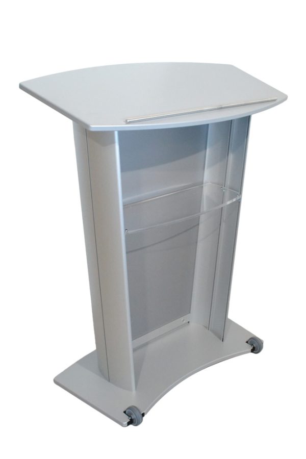 VH2 Lectern silver alupanel back