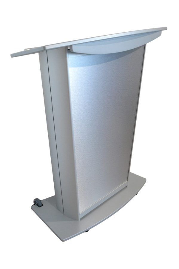 VH2 Lectern silver alupanel front