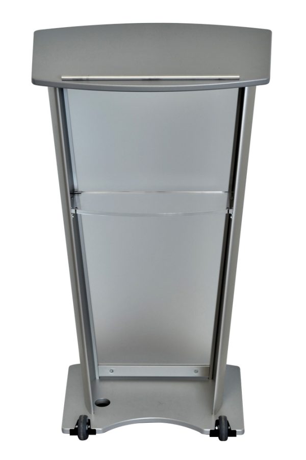 VH1 Standard Lectern silver frosted back