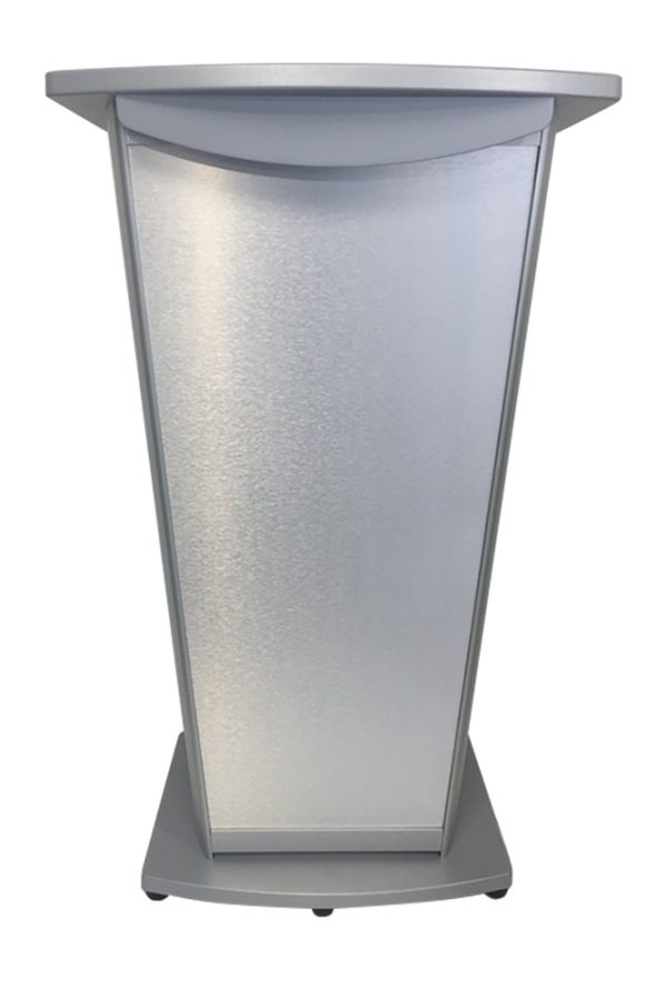 VH3 Lectern silver aluminum front