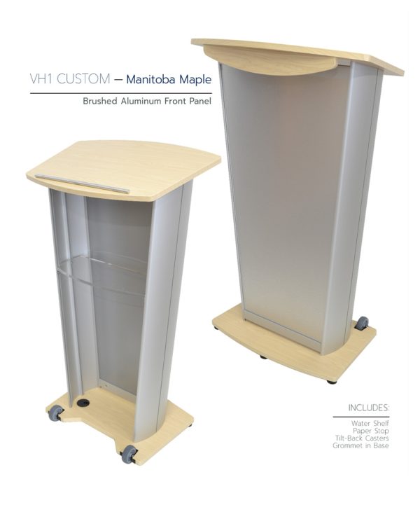 VH1-Custom-Podium-Aluminum-Maple