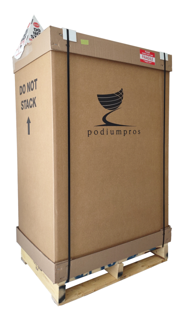 Packaged Crate Side View