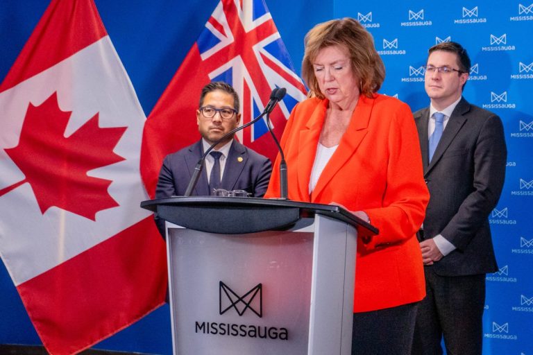 Mississauga Municipality using a Podium Pros podium.
