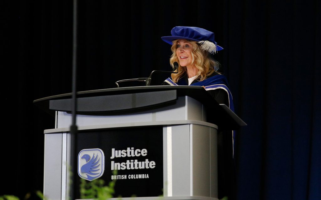 Justice Institute of BC Aluminum Accessible Lectern