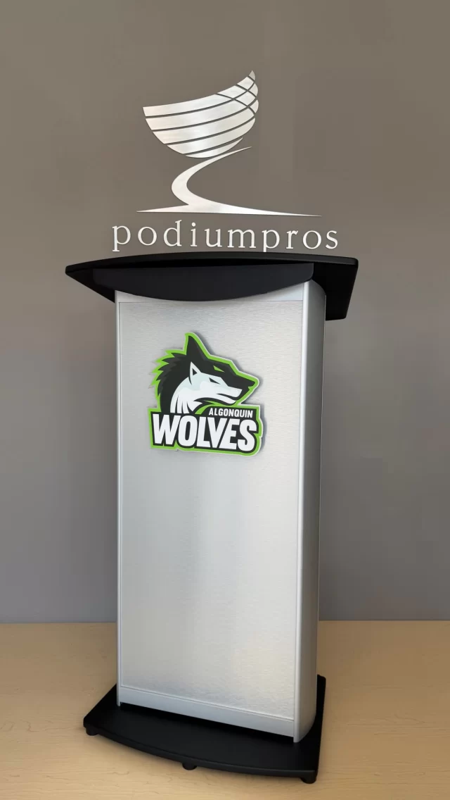 One podium. Multiple brands. Zero hassle. The Podium Pros Magnetic Interchangeable Sign System makes swapping logos quick, easy, and tool-free.